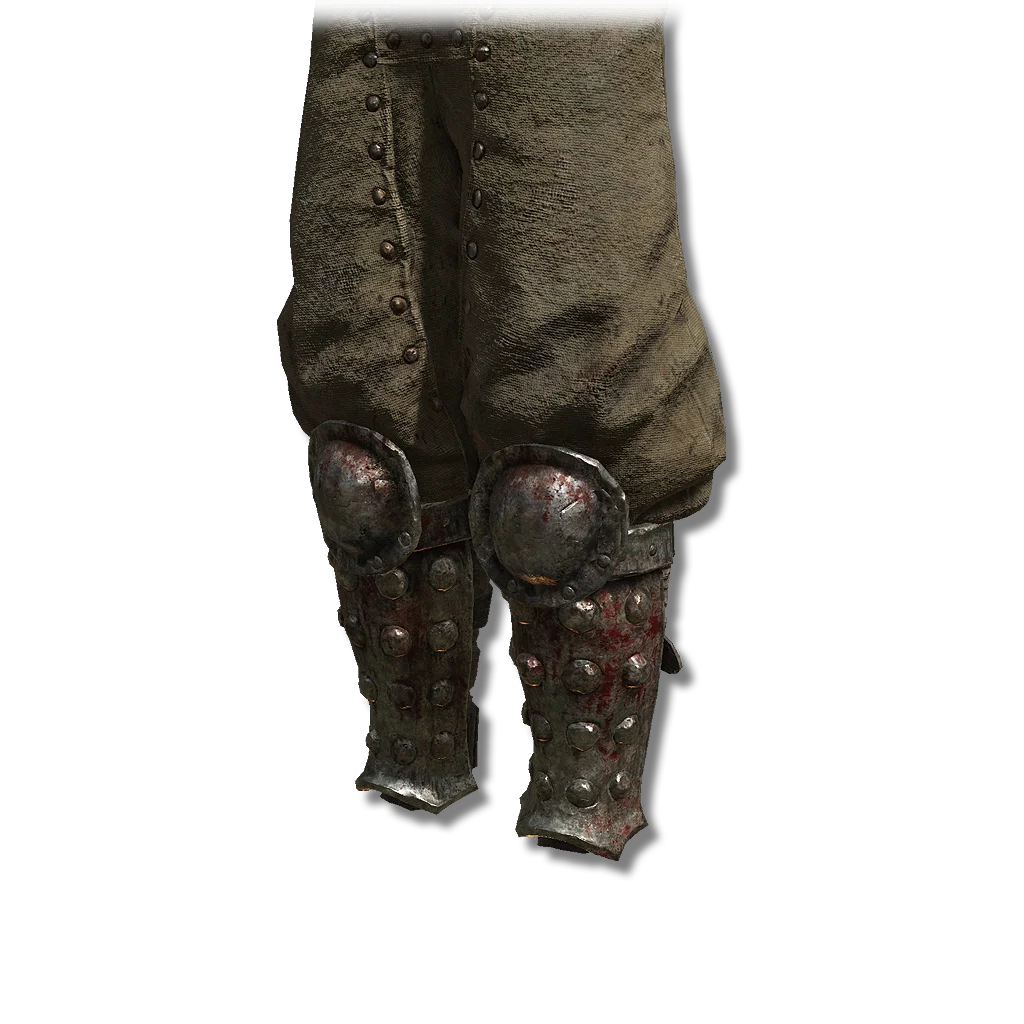 Iron Rivet Greaves