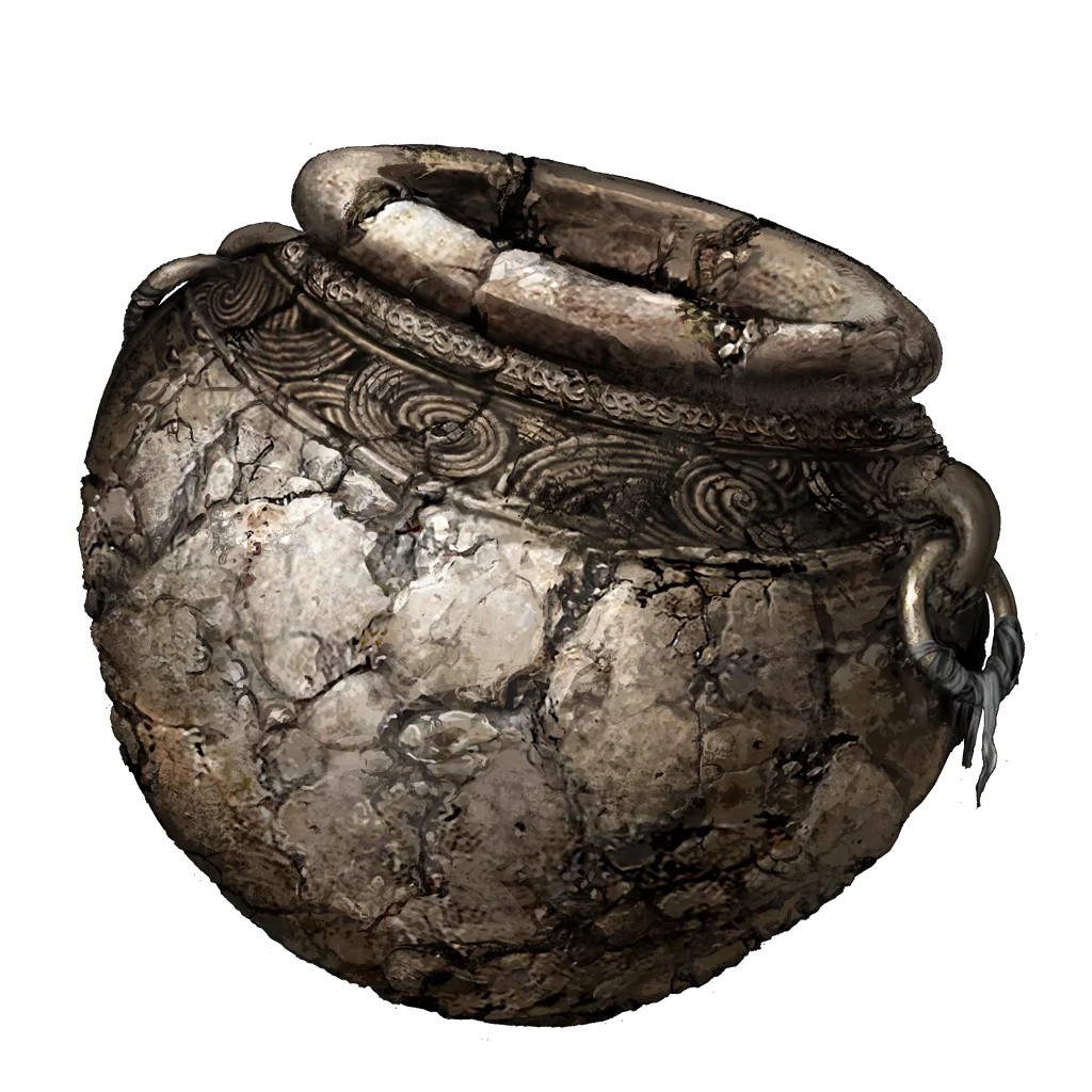 Hefty Cracked Pot