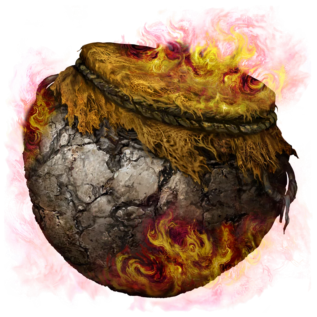Hefty Frenzied Flame Pot