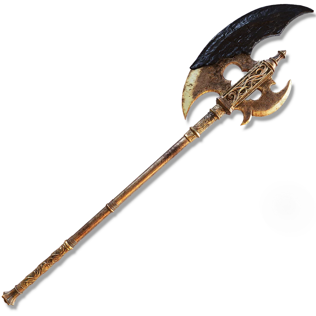 Gargoyle's Black Halberd