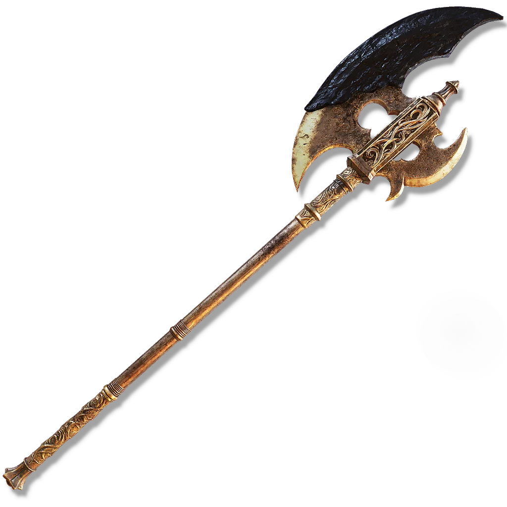 Heavy Gargoyle's Black Halberd