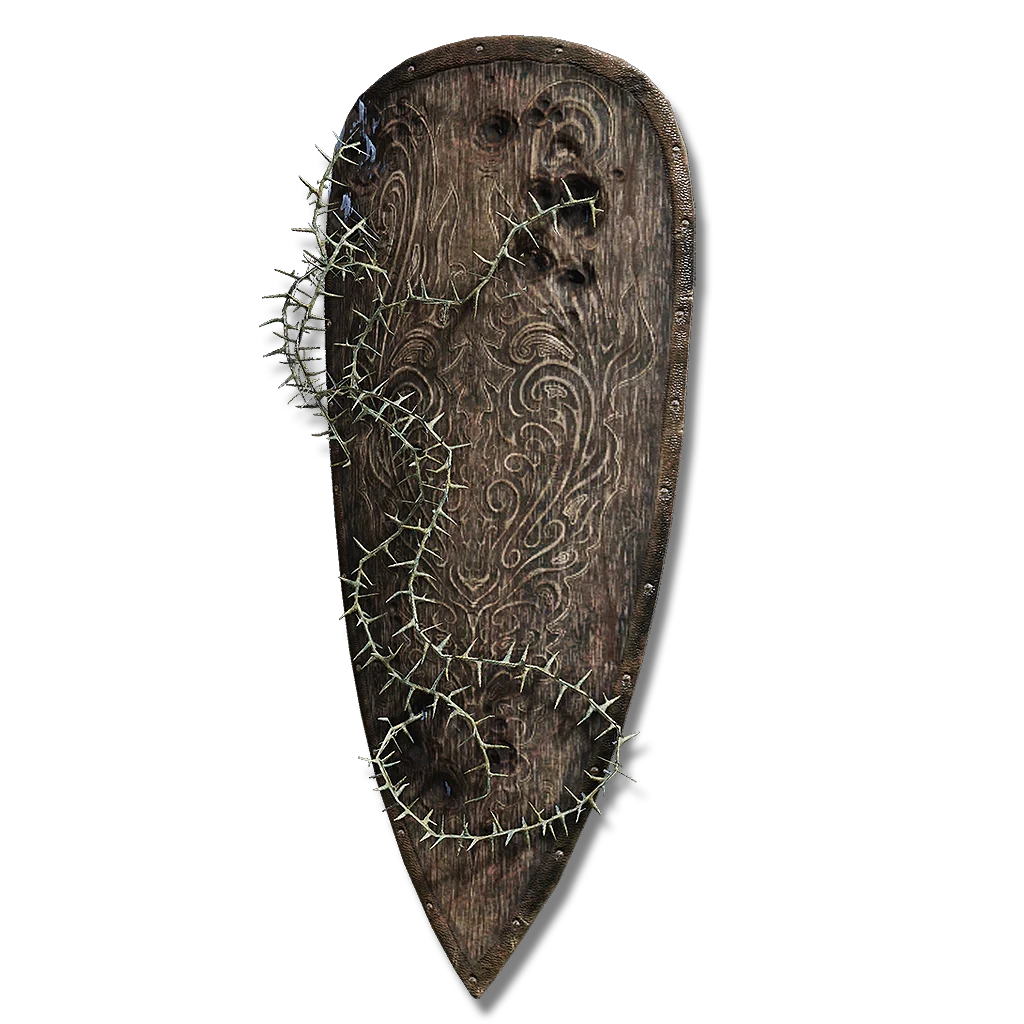 Marred Wooden Shield