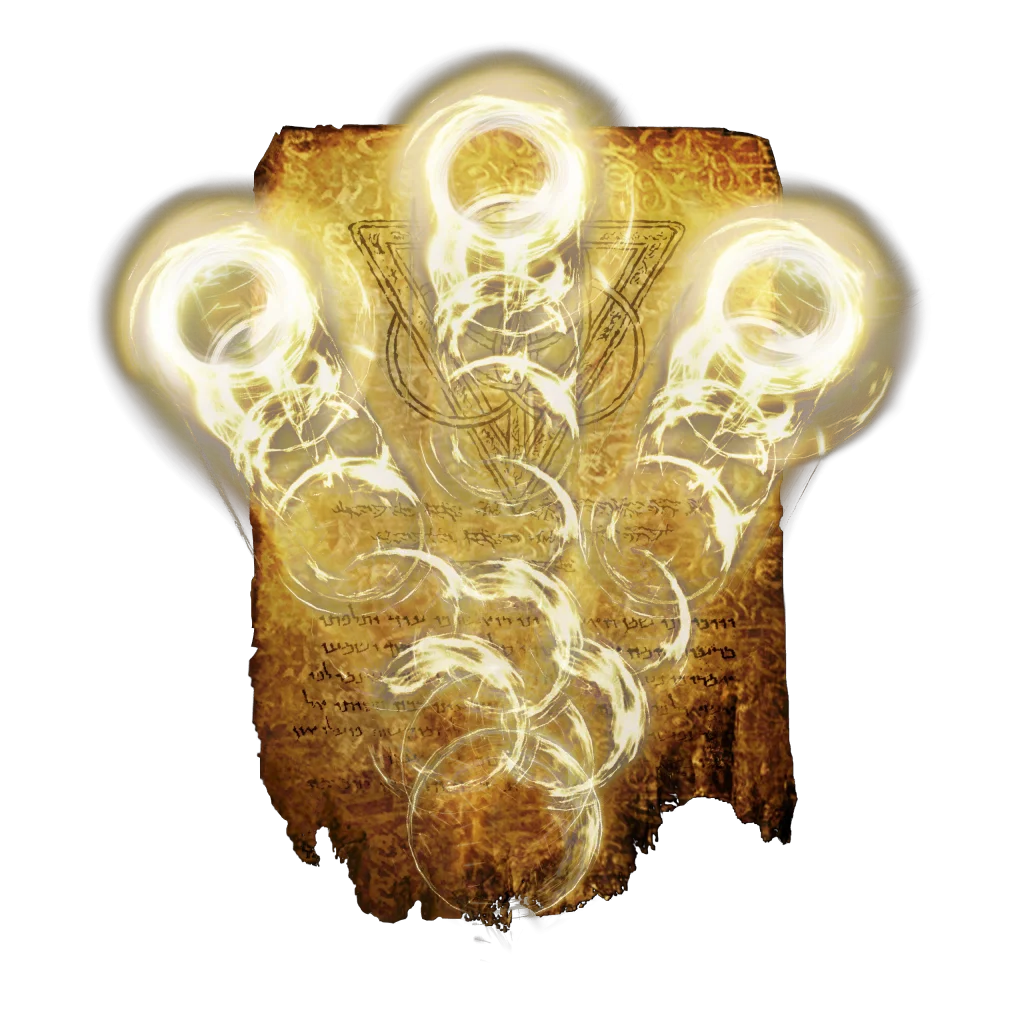 Triple Rings of Light