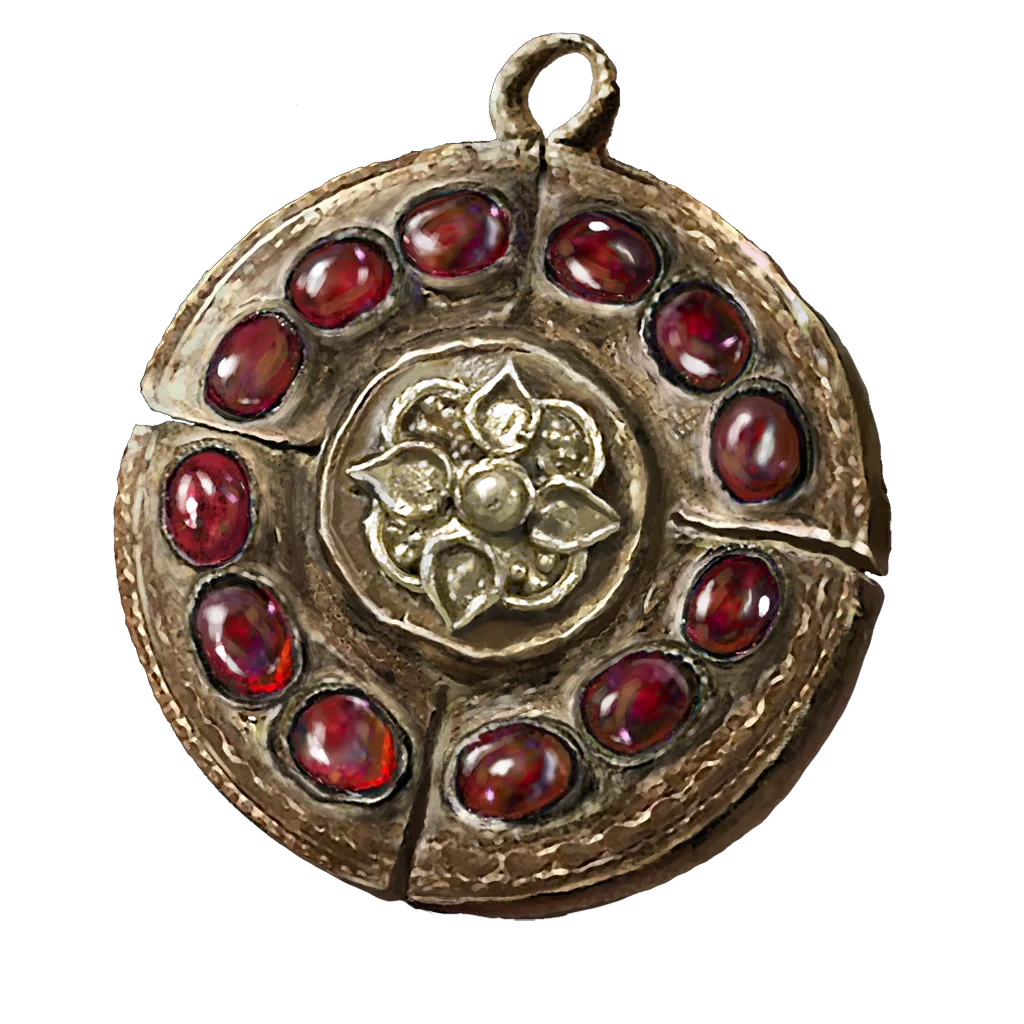 Crimson Amber Medallion +2