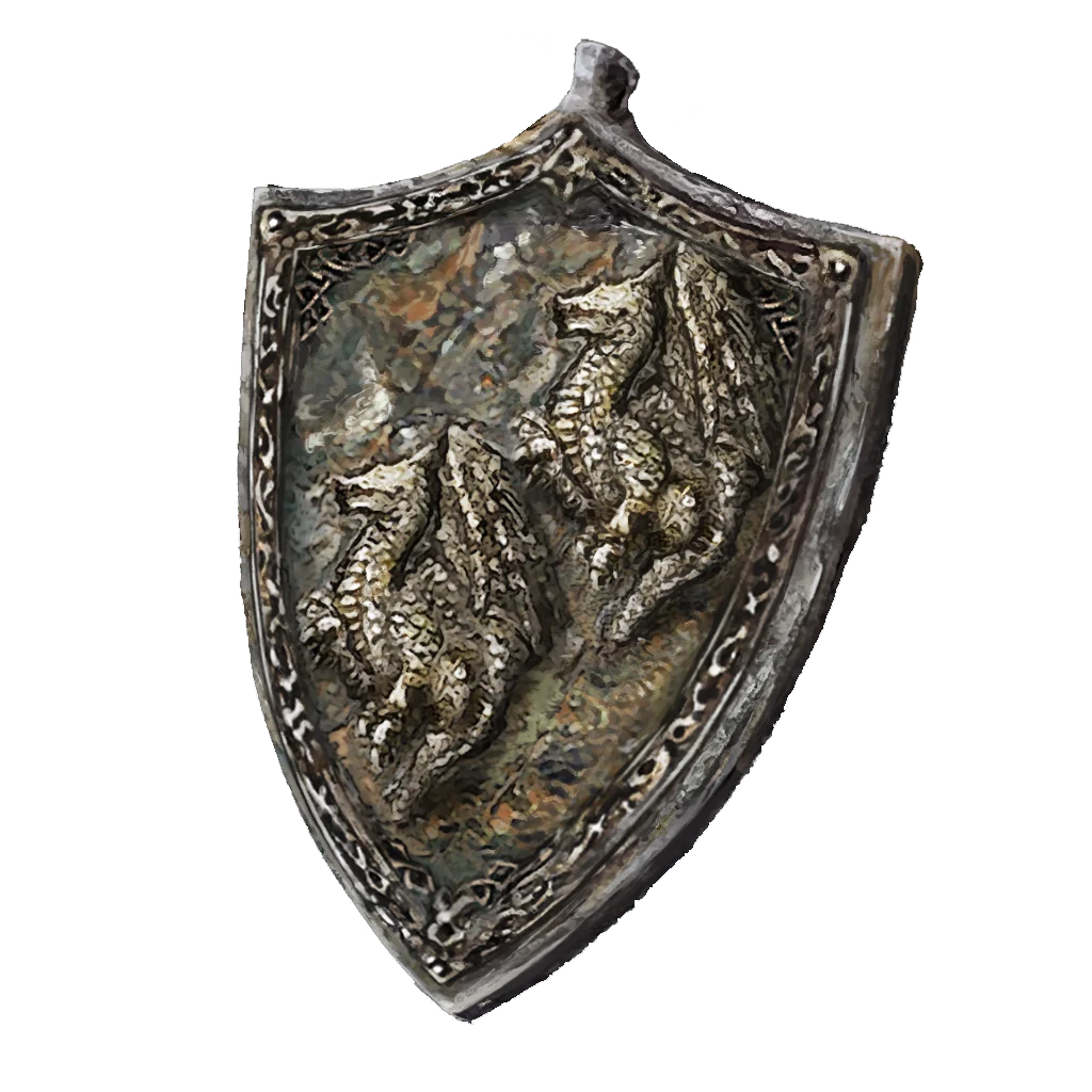 Dragoncrest Shield Talisman +1